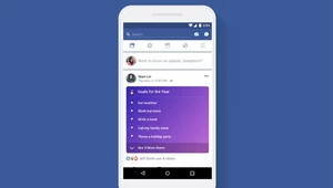 Facebook wprowadza nowy format postów - listy