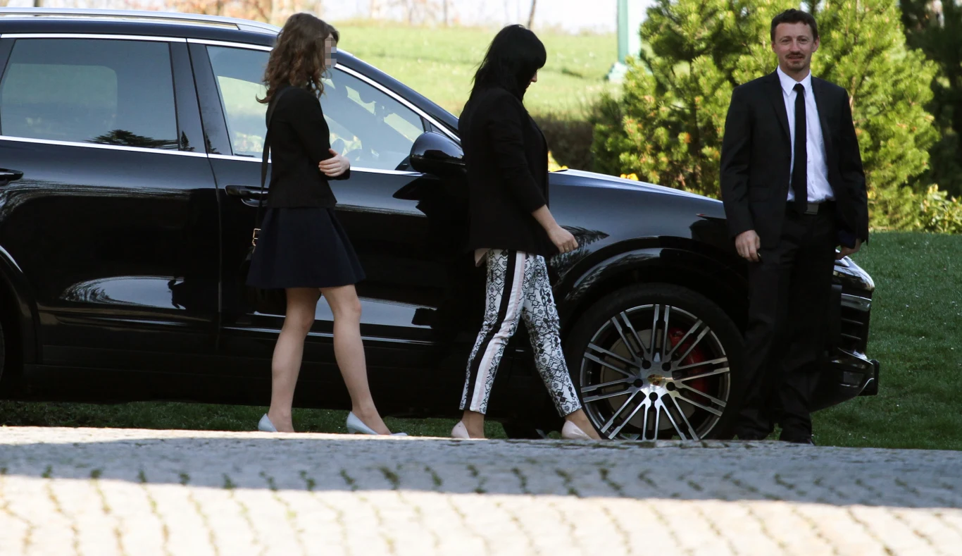 Adam Małysz z rodziną