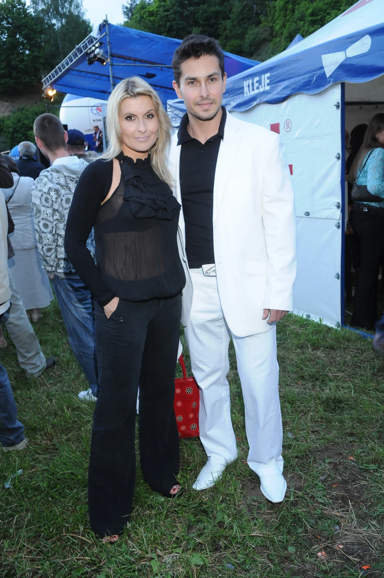 Katarzyna Skrzynecka z mężem, 2008 rok Katarzyna Skrzynecka z mężem, 2008 rok