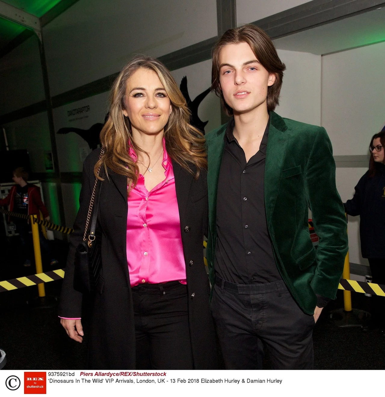 Elizabeth Hurley i jej syn Damian Elizabeth Hurley i jej syn Damian