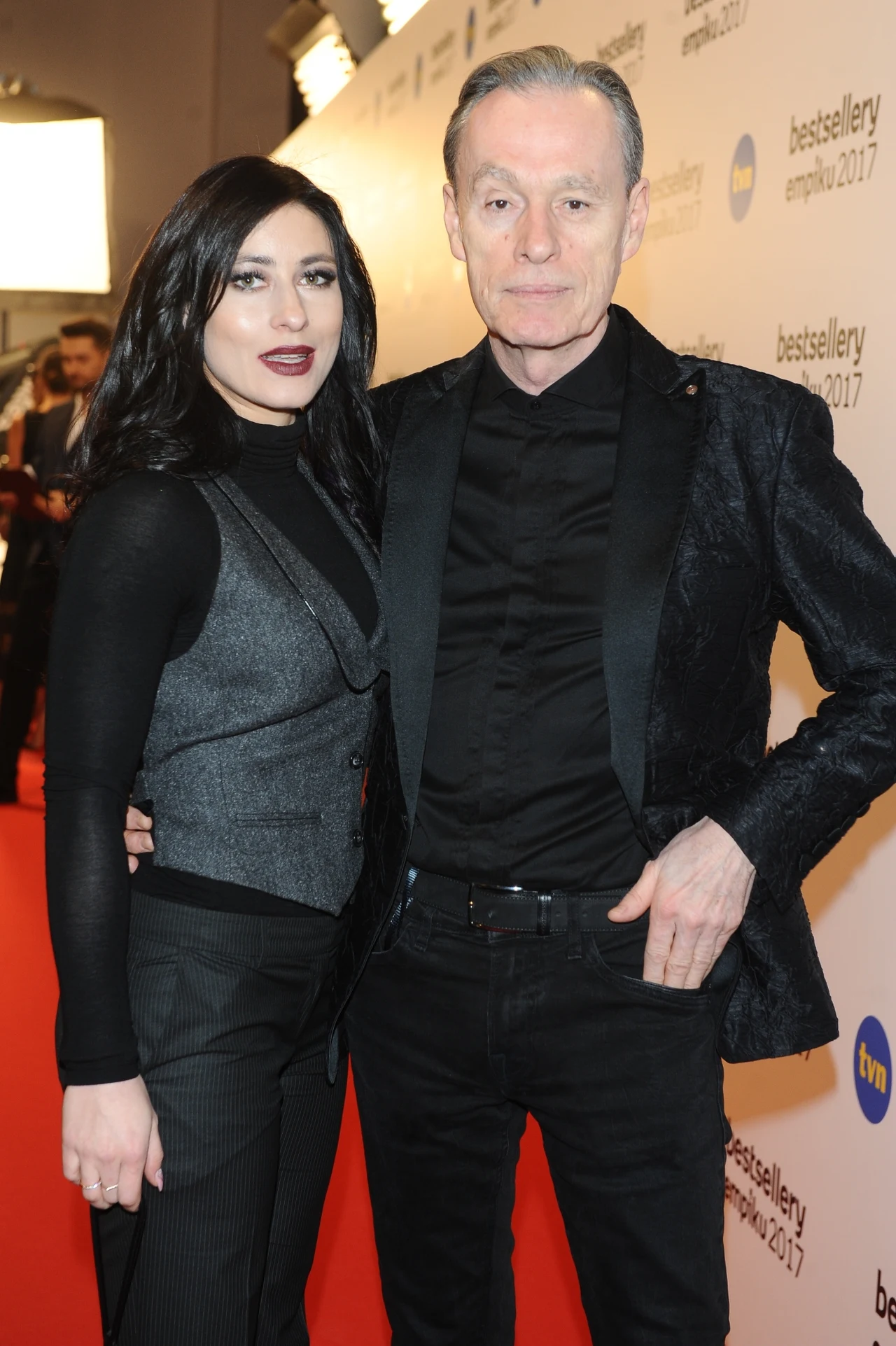 John Porter z partnerką Sandrą