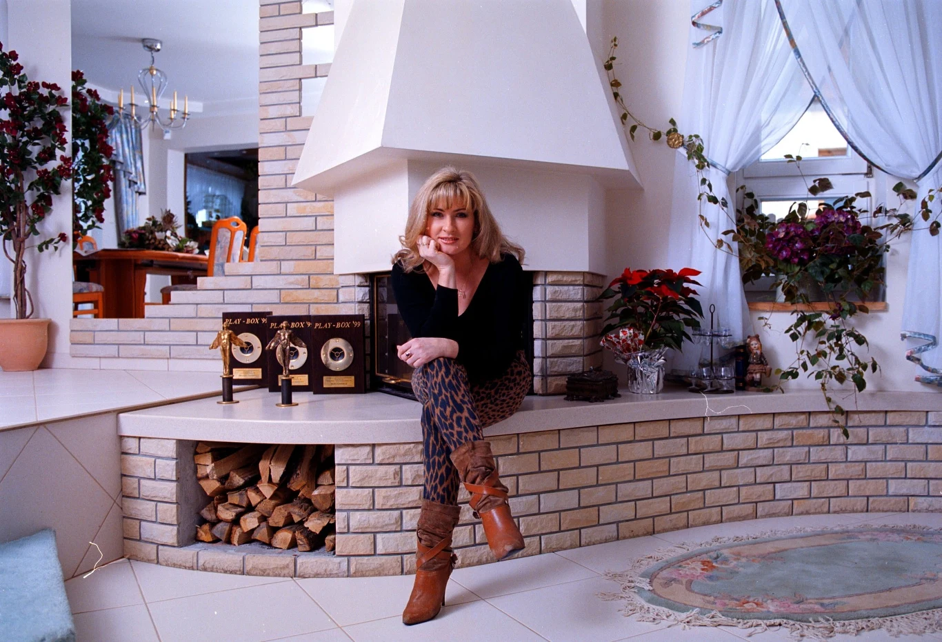 Beata w swoim salonie (2000 r.) Beata w swoim salonie (2000 r.)