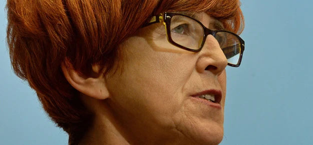 Minister rodziny, pracy i polityki społecznej Elżbieta Rafalska