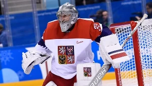 Czech Pavel Francouz zatrzymał 31 strzałów Kanadyjczyków.