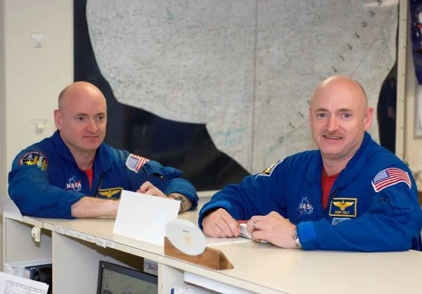 Bracia Scott i Mark Kelly – zdjęcie z 2008 roku