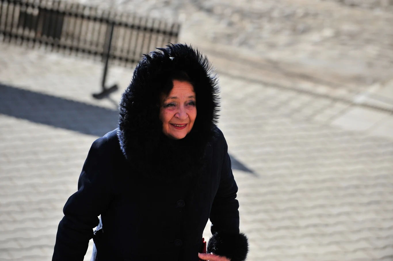 W kościele ojców Dominikanów na warszawskim Służewie pojawiła się także Ewa Dałkowska.