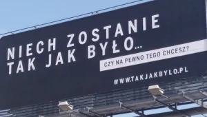 Jeden z bilbordów PFN