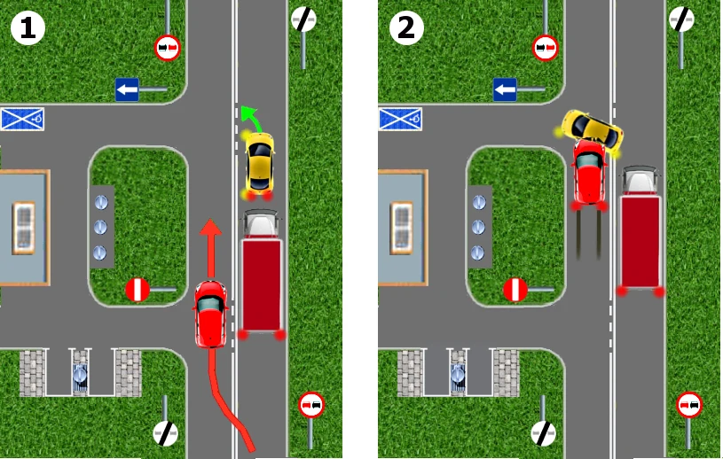 W pobliżu stacji benzynowych ustawiane są zakazy wyprzedzania W pobliżu stacji benzynowych ustawiane są zakazy wyprzedzania