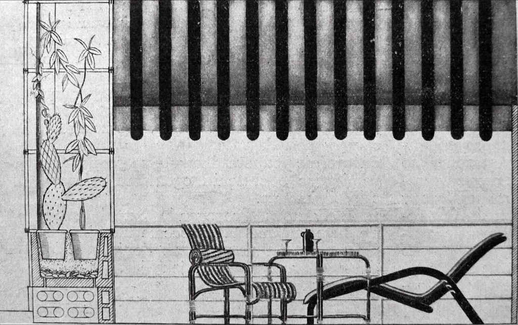 „Dom, Osiedle, Mieszkanie” 1932, nr 4, s. 8, BUW „Dom, Osiedle, Mieszkanie” 1932, nr 4, s. 8, BUW