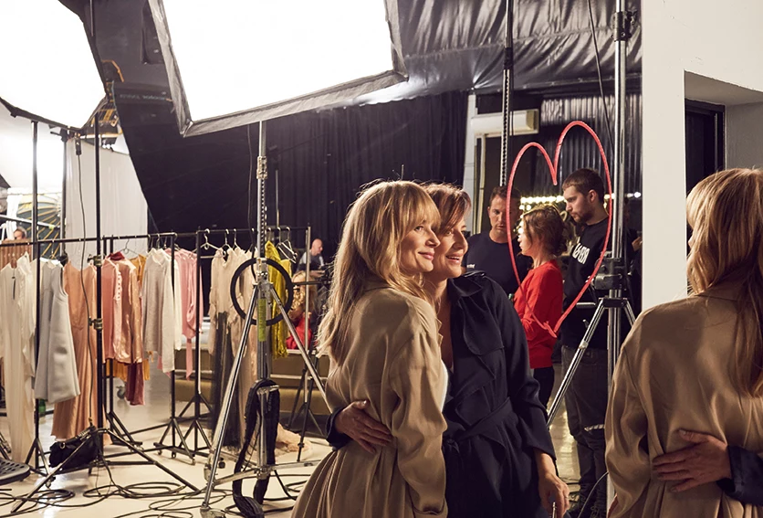 Backstage sesji zdjęciowej Backstage sesji zdjęciowej