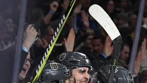 Radość hokeistów Vegas Golden Knights