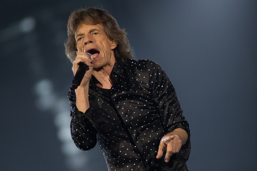 Mick Jagger (The Rolling Stones) we wrześniu 2017 r.