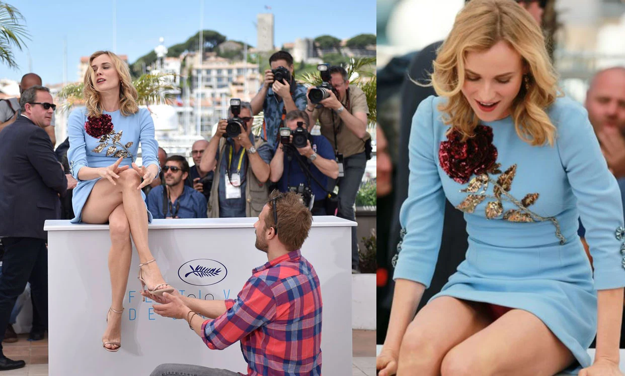 Od tamtej pory gwiazda Diane Kruger nie gaśnie. W 2012 roku była członkiem Jury Konkursu Głównego Międzynarodowego Festiwalu Filmowego w Cannes, u boku takich sław jak aktor Ewan McGregor, reżyser Alexander Payne czy kreator mody Jean Paul Gaultier. Na czerwonym dywanie zachwycała wówczas w kreacjach od Prady, Valentino, Dolce&Gabbana czy Elie Saab. Nie bez racji została okrzyknięta ikoną stylu i uosobieniem hollywoodzkiej elegancji. Czasem, co widać na zdjęciach z canneńskiej premiery thrillera "Cień", zdarzają się jej też wpadki.