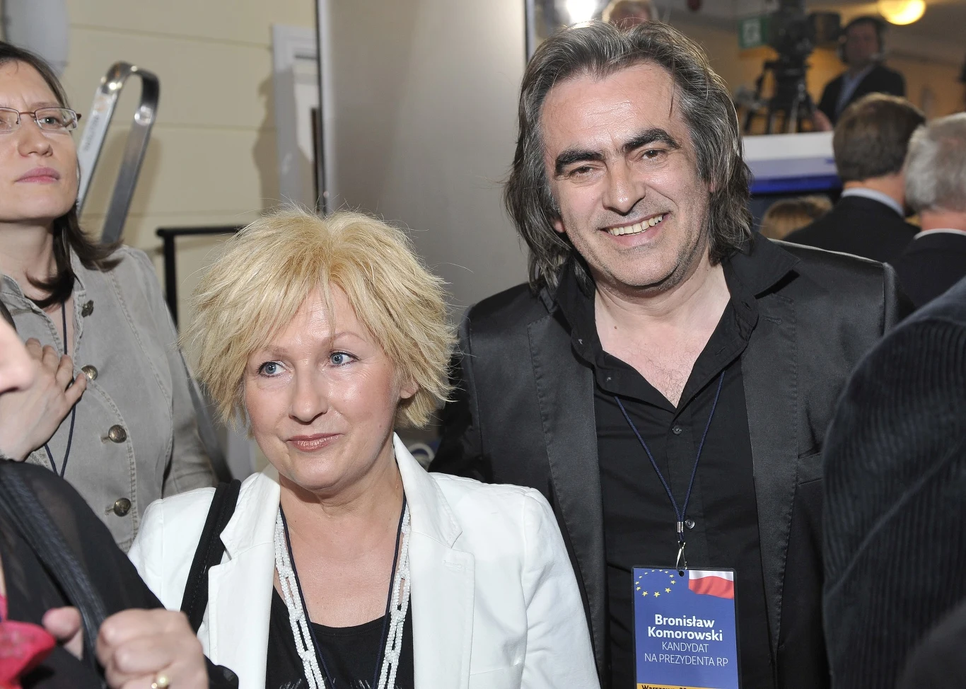 Witold Paszt z żoną 