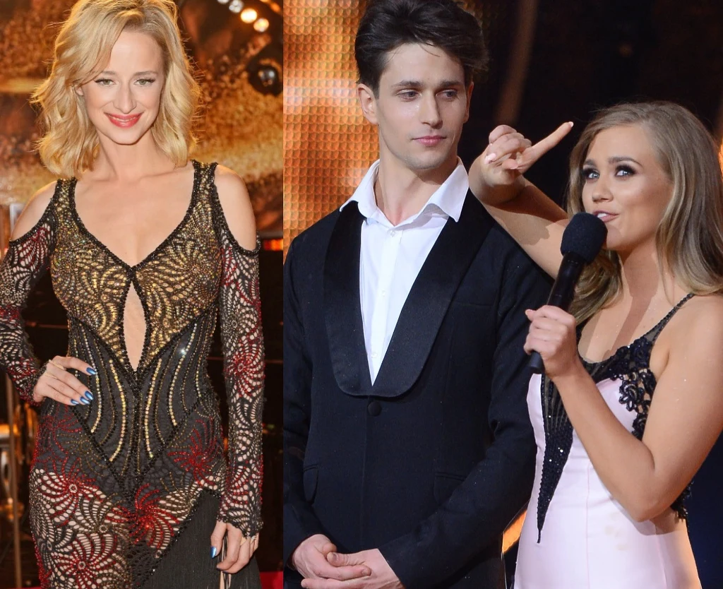 Ula Dębska, Michał Malinowski z Bożenką z "Klanu" Ula Dębska, Michał Malinowski z Bożenką z "Klanu"