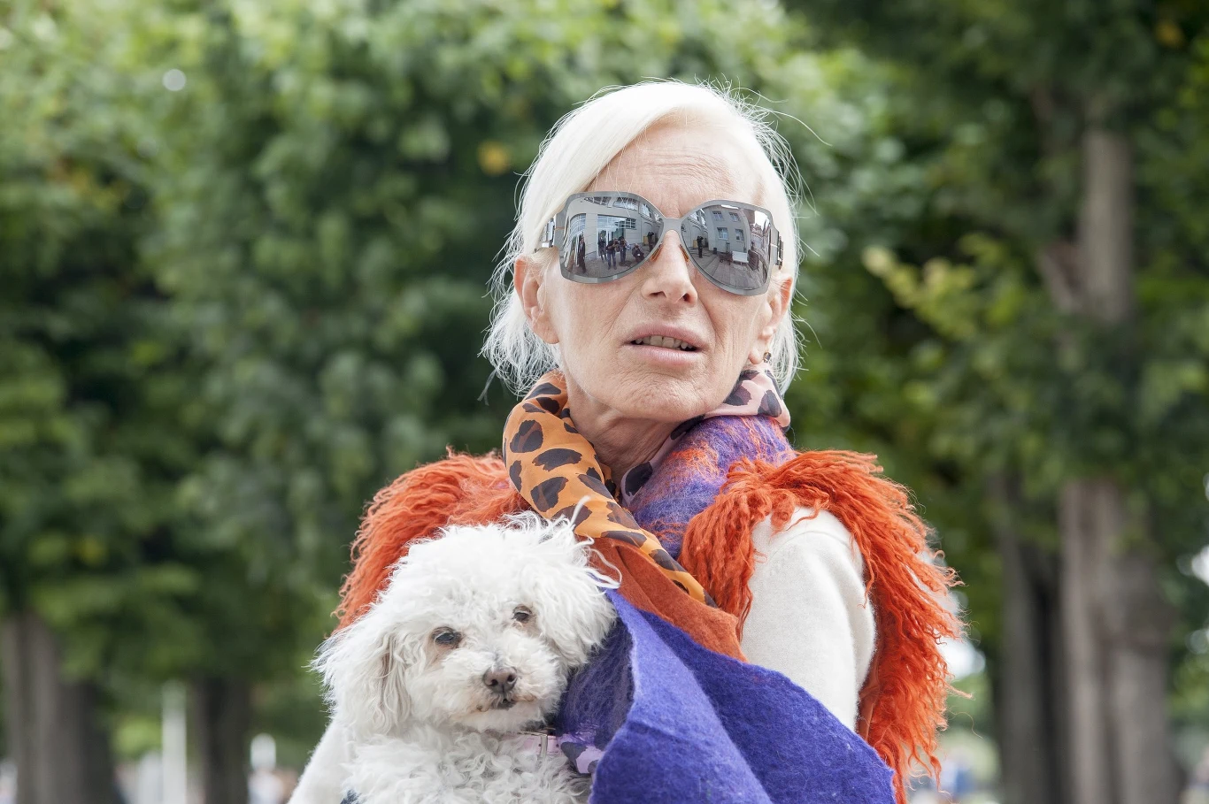 Kora z suczką Ramoną Kora z suczką Ramoną