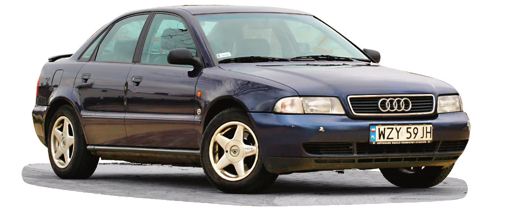 AUDI A4 B5 (1994-2001), polecane wersje: 1.9 TDI, 1.8 T.