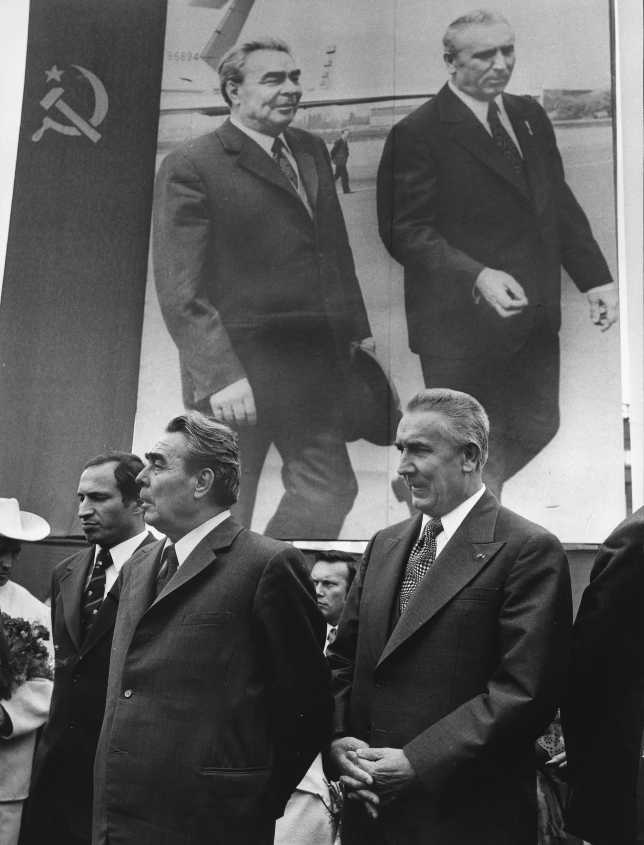 Leonid Breżniew, sekretarz generalny KC KPZR i Edward Gierek, I sekretarz KC PZPR Leonid Breżniew, sekretarz generalny KC KPZR i Edward Gierek, I sekretarz KC PZPR