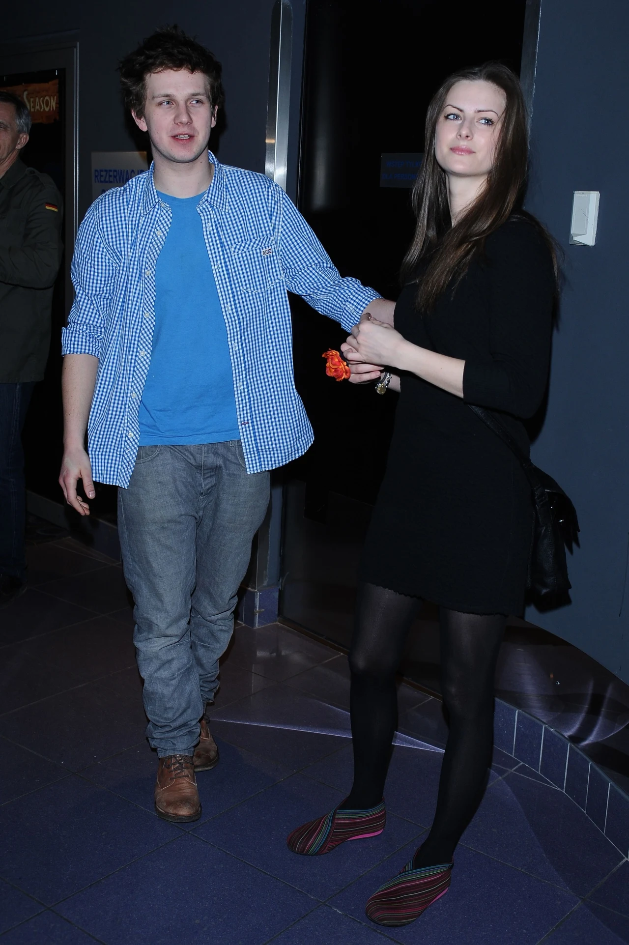 Antoni Królikowski i Laura Breszka w 2013 roku 