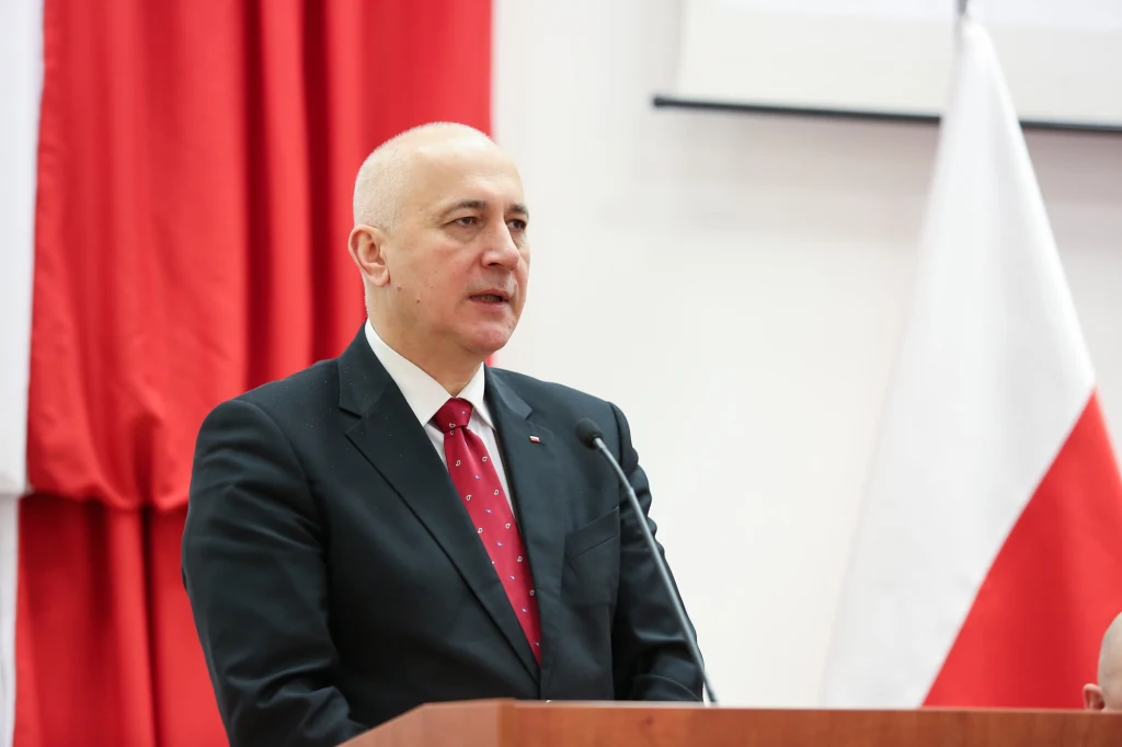 Szef MSWiA Joachim Brudziński Szef MSWiA Joachim Brudziński