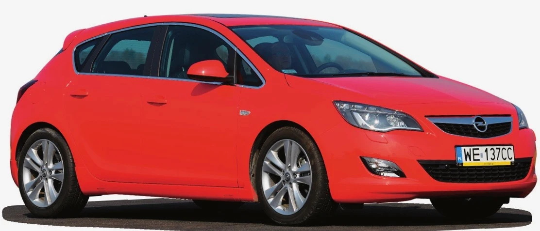 OPEL ASTRA IV (od 2009 r.), polecane wersje: 1.4 Turbo.