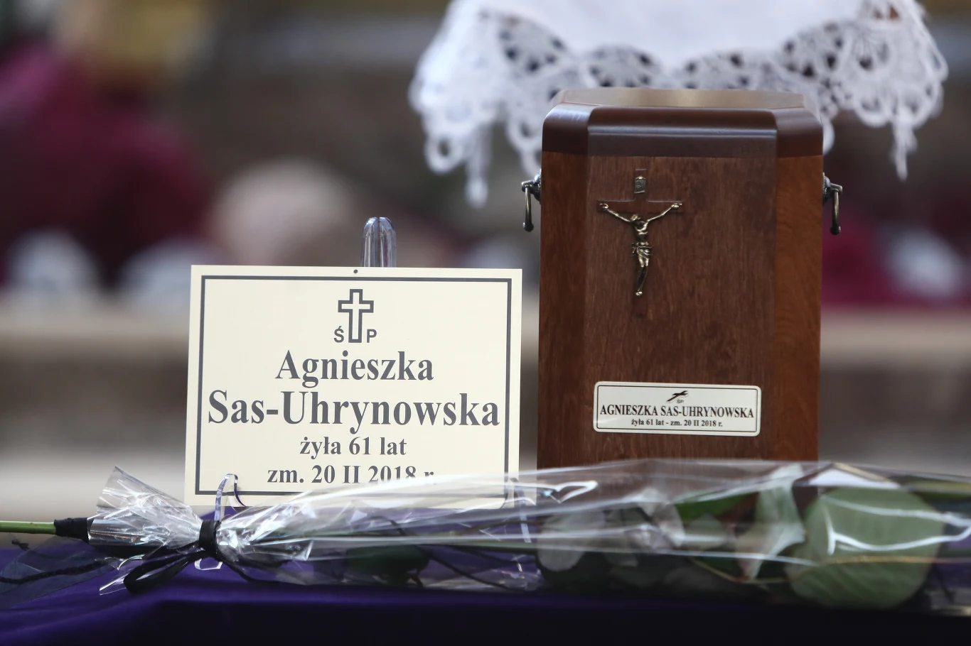 We wtorek, 27 lutego, w parafii św. Józefa Oblubieńca w Legionowie odbyło się nabożeństwo żałobne Agnieszki Kotulanki.