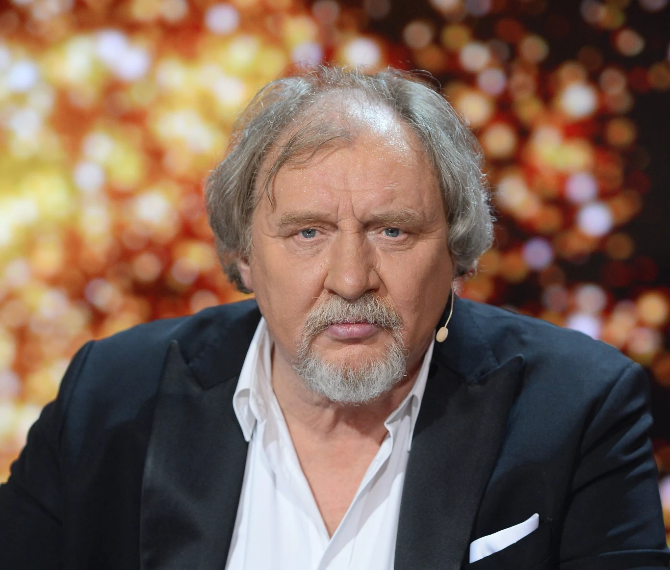Andrzej Grabowski podczas nagrania programu Andrzej Grabowski podczas nagrania programu