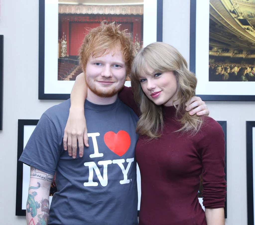 Ed Sheeran przyjaźni się z Taylor Swift