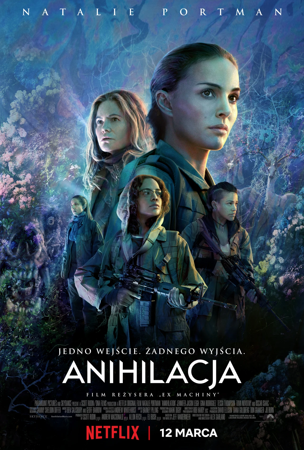 Plakat filmu "Anihilacja", fot. Netflix