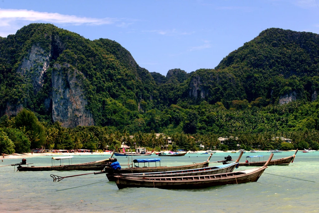 Koh Phi Phi w południowej Tajlandii.