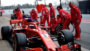 Sebastian Vettel w Ferrari