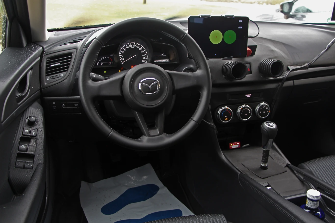 Prototypowa Mazda 3 Skyactiv-X Prototypowa Mazda 3 Skyactiv-X