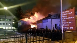 Pożar; zdj. ilustracyjne