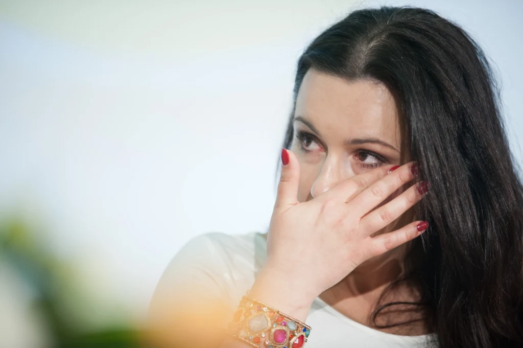 Beata nie potrafiła ukryć łez!