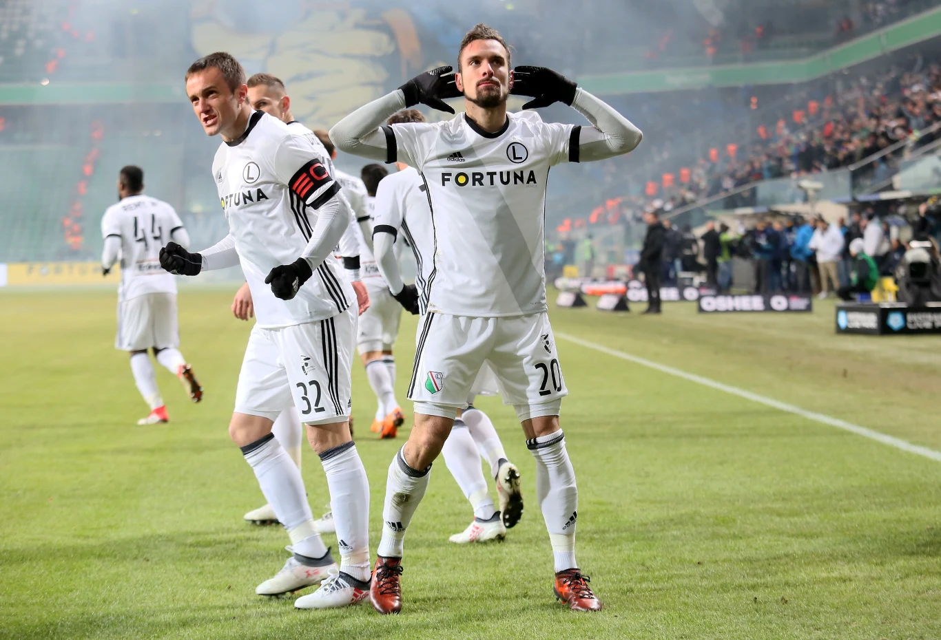 Gole dla stołecznego zespołu strzelili Marko Vesović i Michał Kucharczyk. Autorem trafienia dla "Kolejorza" był Christian Gytkjaer.