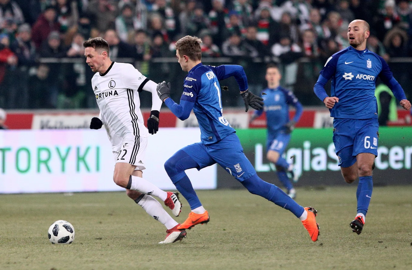 Gole dla stołecznego zespołu strzelili Marko Vesović i Michał Kucharczyk. Autorem trafienia dla "Kolejorza" był Christian Gytkjaer.