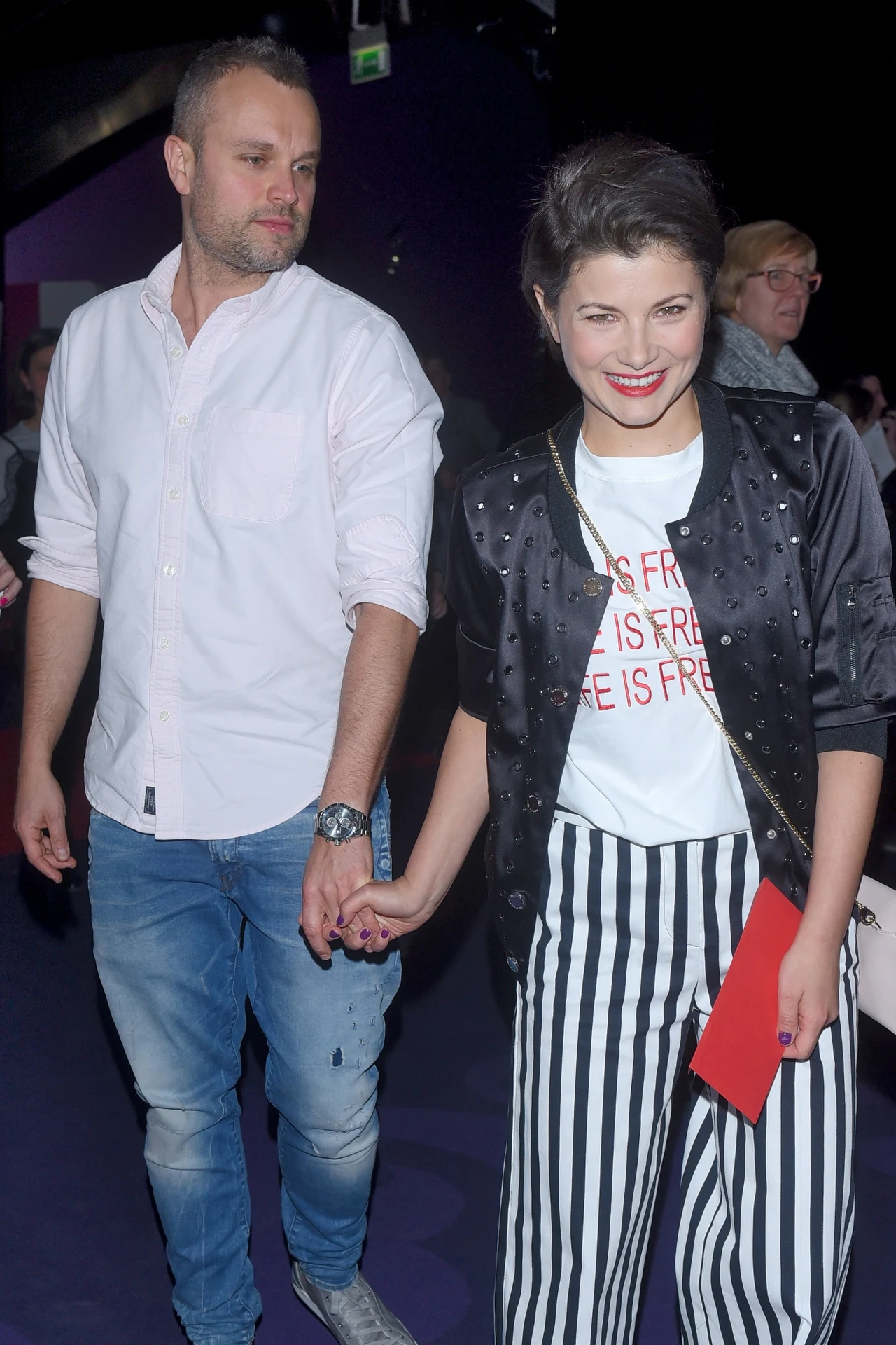 Agnieszka Sienkiewicz z mężem Agnieszka Sienkiewicz z mężem