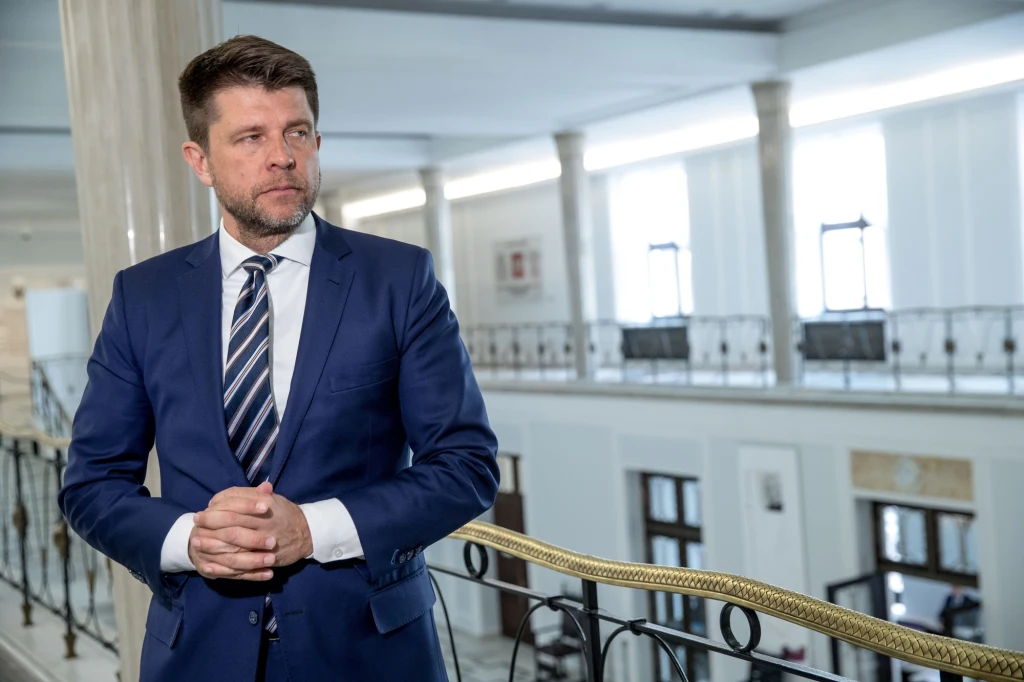 Ryszard Petru z zarostem