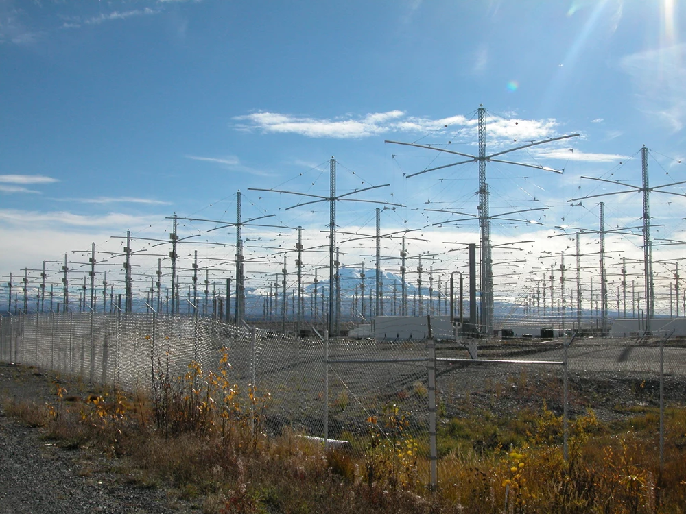 Anteny HAARP na terenie USA