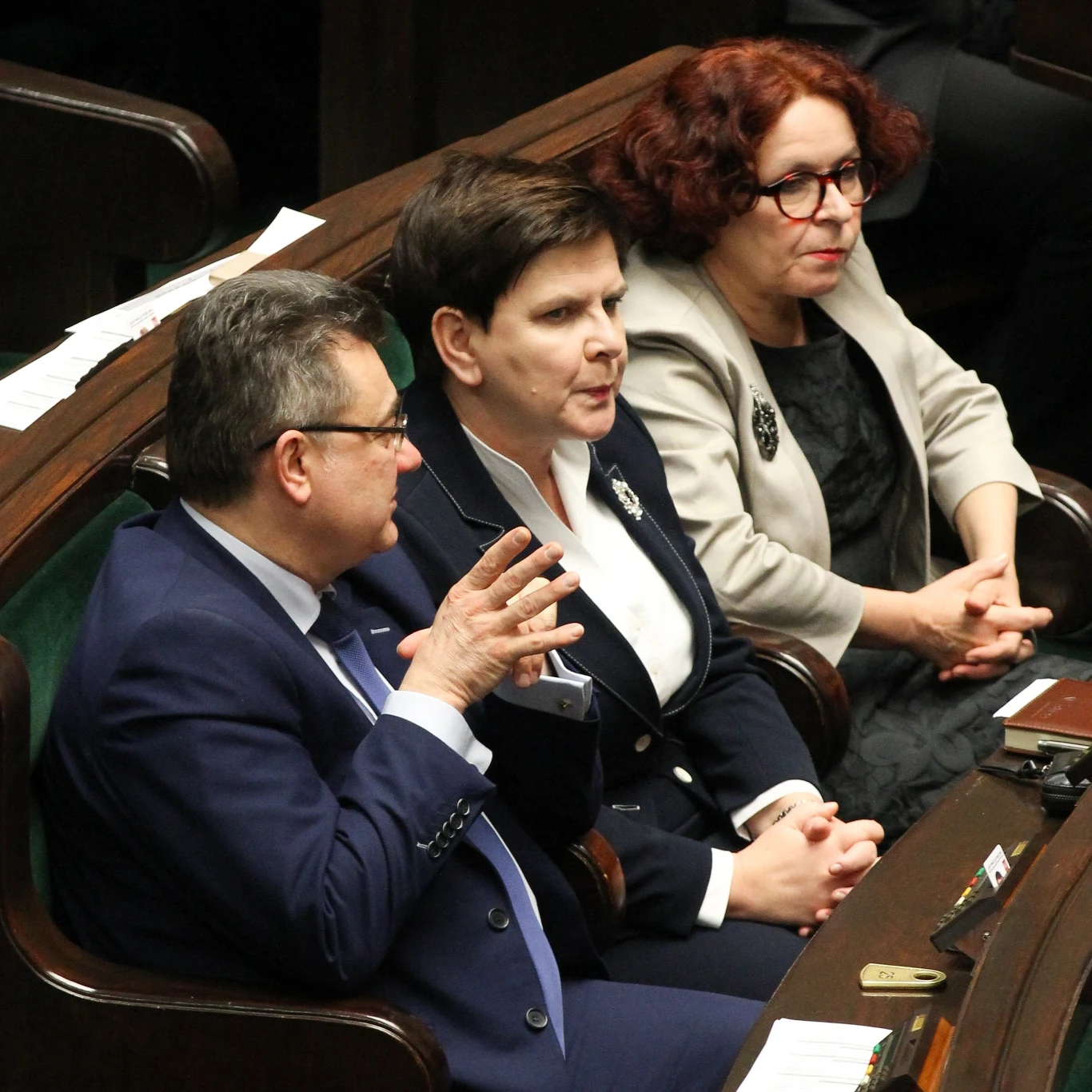 Elżbieta Kruk w Sejmie