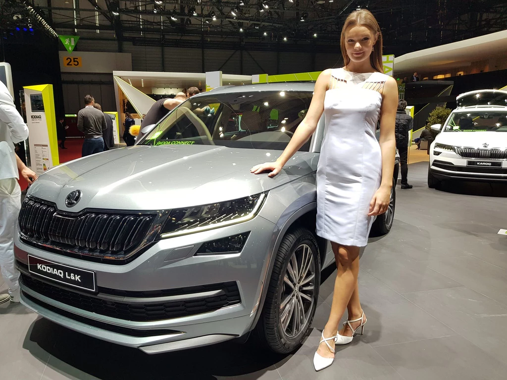 Skoda Kodiaq L&K na targach w Genewie