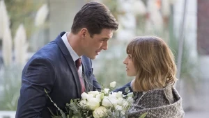 Mikołaj Roznerski i Agnieszka Więdłocha w filmie "Kobieta sukcesu"