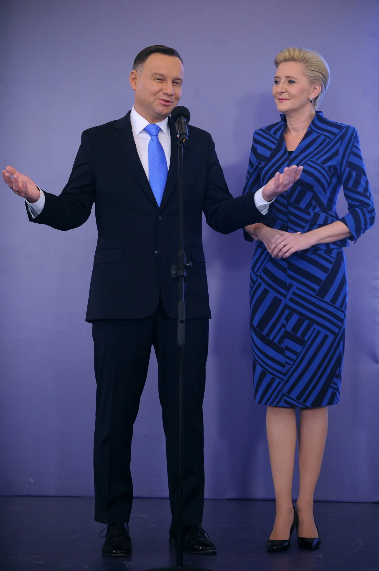 Andrzej i Agata Dudowie