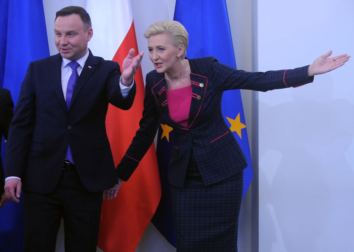 Andrzej i Agata Dudowie