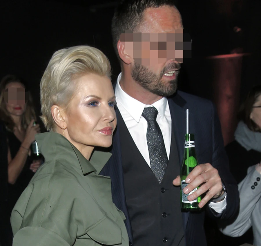 Joanna Racewicz z przyjacielem Joanna Racewicz z przyjacielem