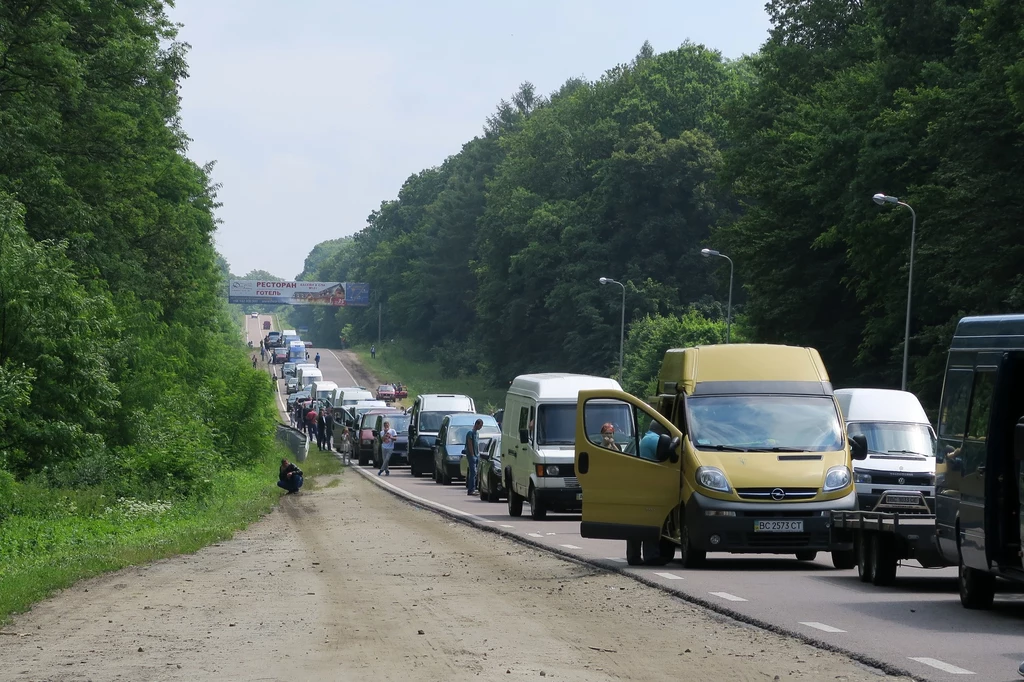 Ukraińcy nie boją się polskich mandatów i ich nie płacą