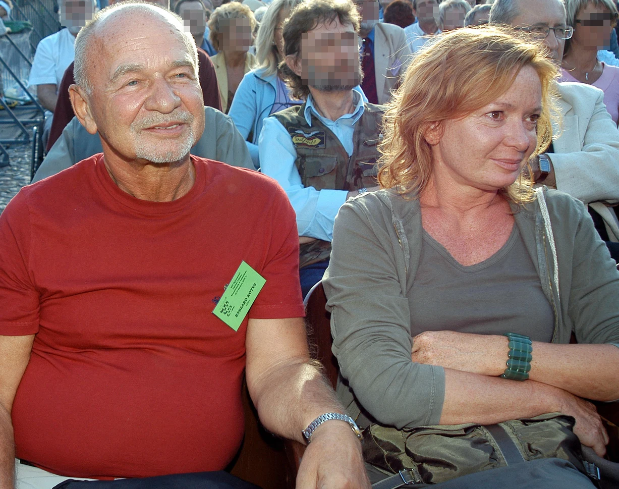 Ryszard Kotys z żoną, 2004 rok Ryszard Kotys z żoną, 2004 rok