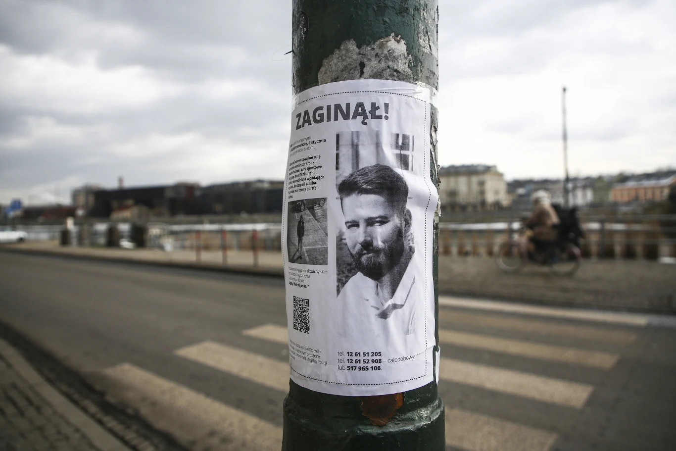 Piotr Kijanka zaginął 6 stycznia Piotr Kijanka zaginął 6 stycznia