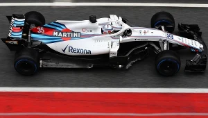 Siergiej Sirotkin w bolidzie Williamsa