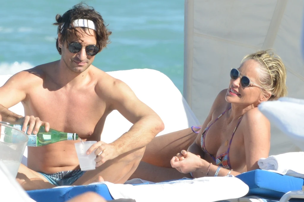 Sharon Stone z kochankiem Sharon Stone z kochankiem